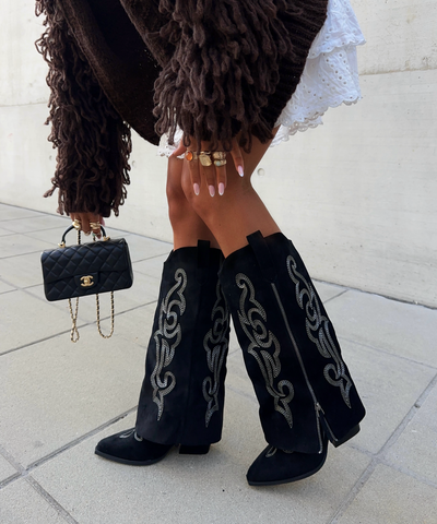 Cowboy Stiefel Lavinia Schwarz Ladypolitan ♡