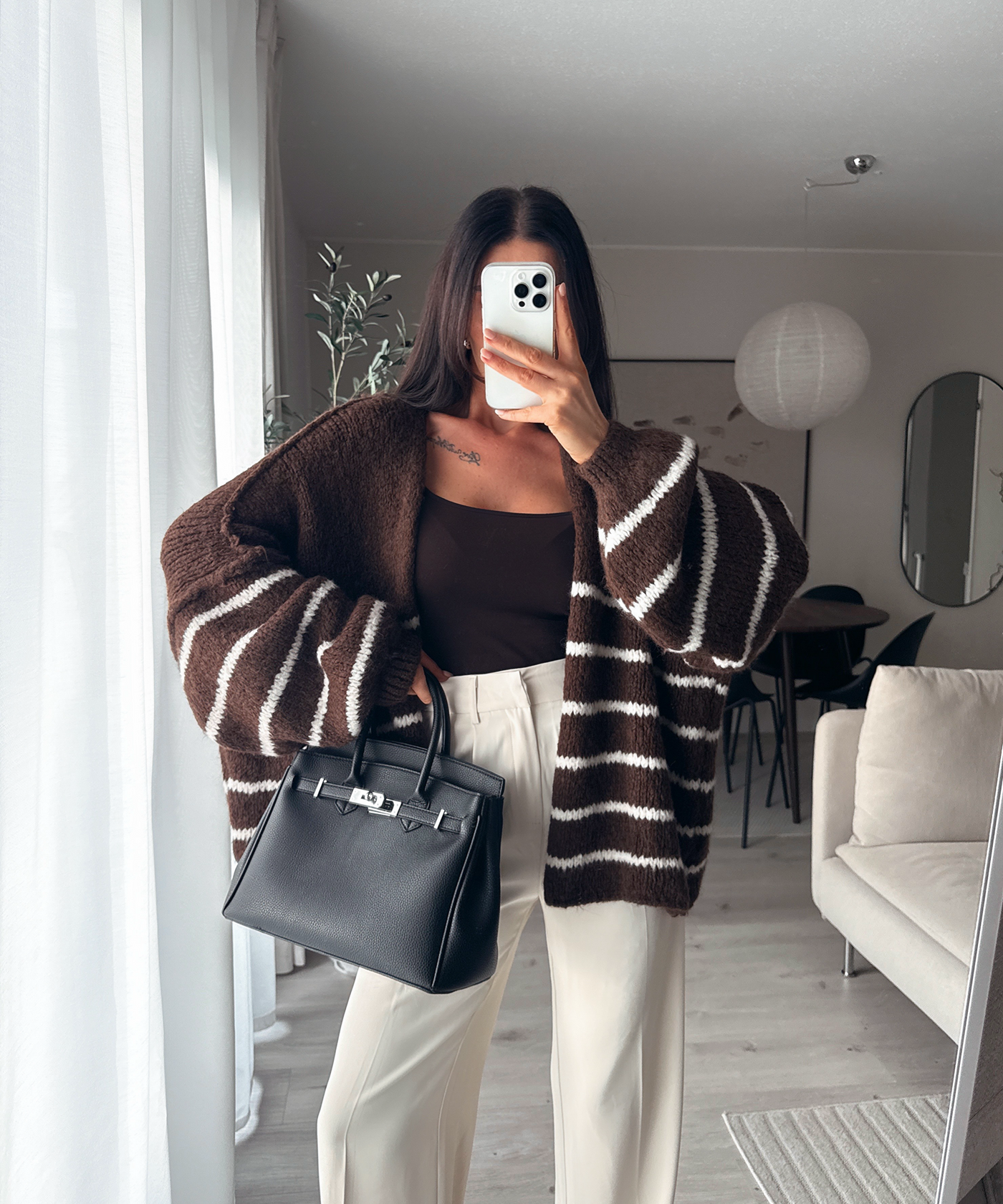 Bundfaltenhose Cleo Creme Ladypolitan ♡