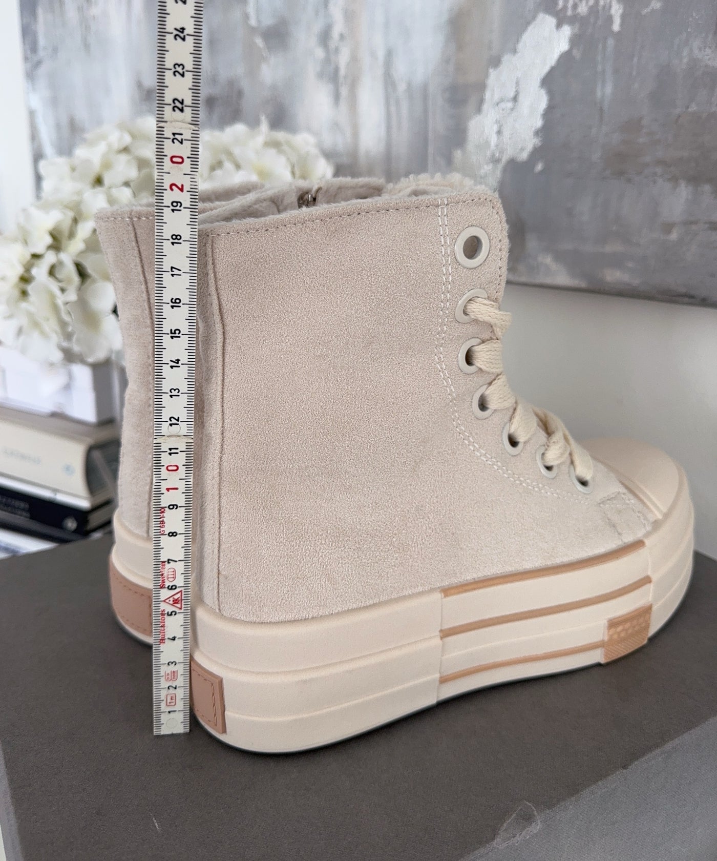 Plateau Sneaker Trana Beige Ladypolitan ♡
