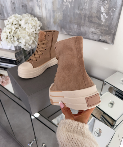 Plateau Sneaker Trana Camel Ladypolitan ♡