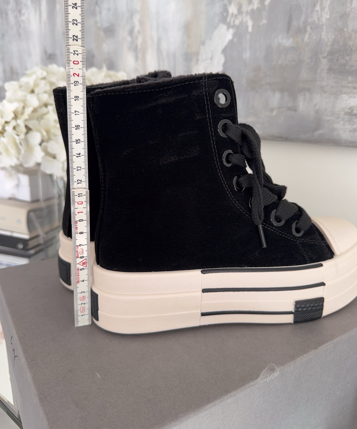 Plateau Sneaker Trana Schwarz Ladypolitan ♡