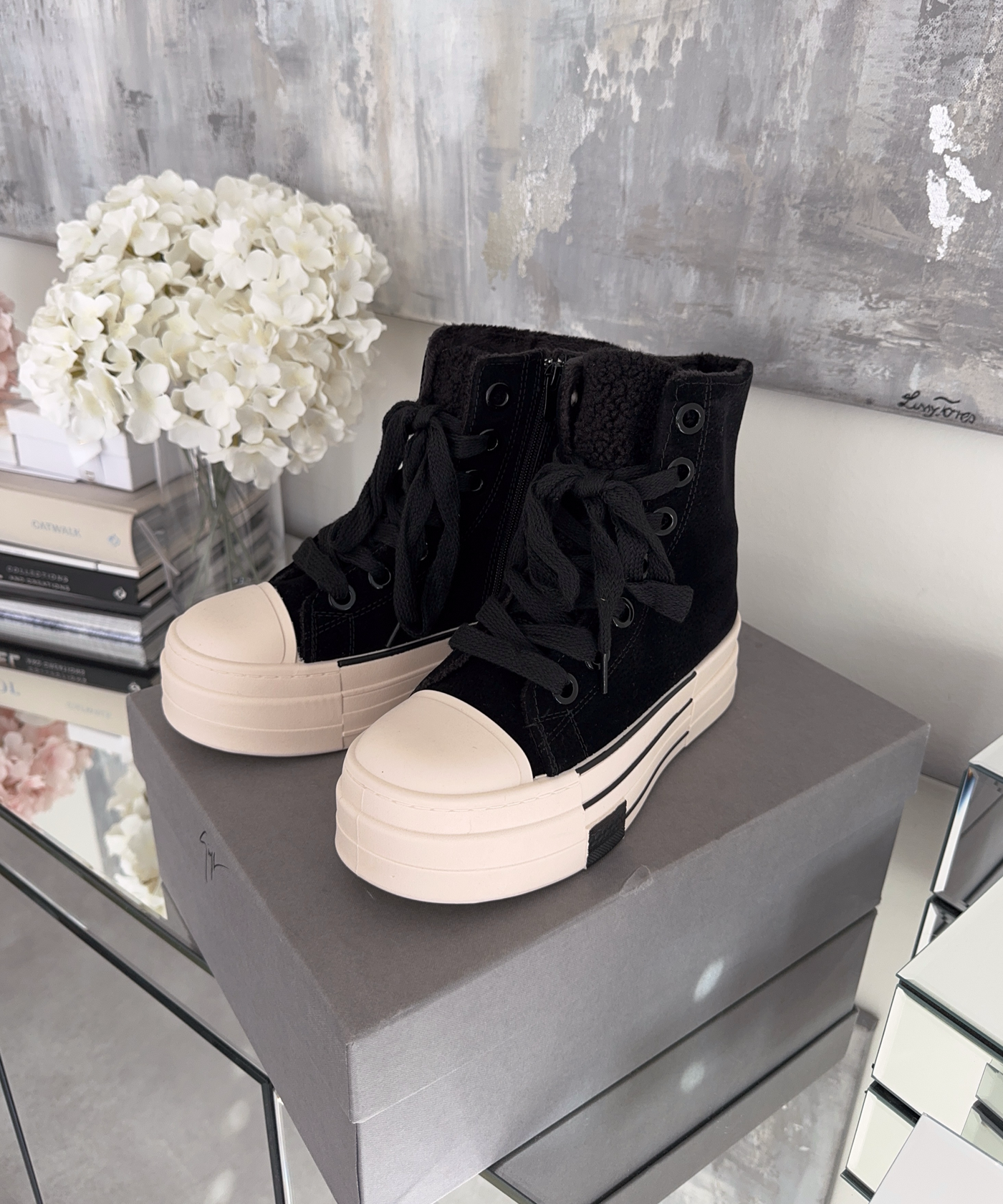 Plateau Sneaker Trana Schwarz Ladypolitan ♡