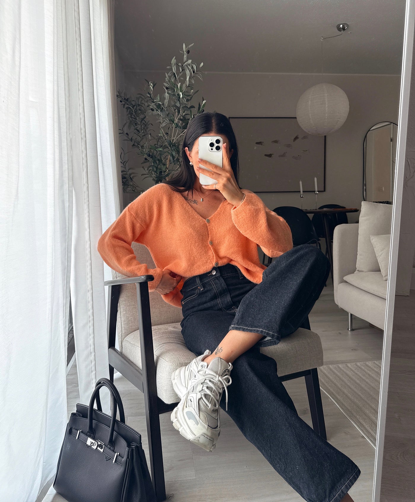 Cardigan Liz Orange Ladypolitan ♡
