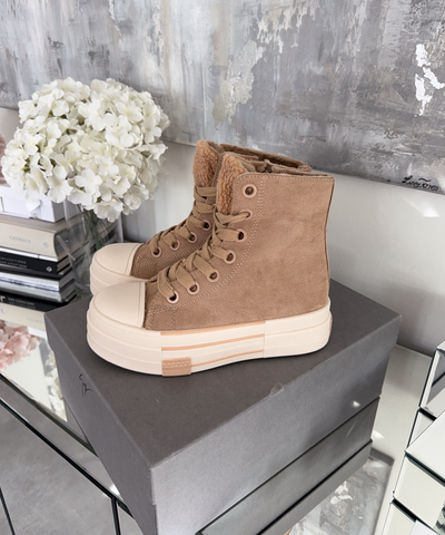 Plateau Sneaker Trana Camel Ladypolitan ♡