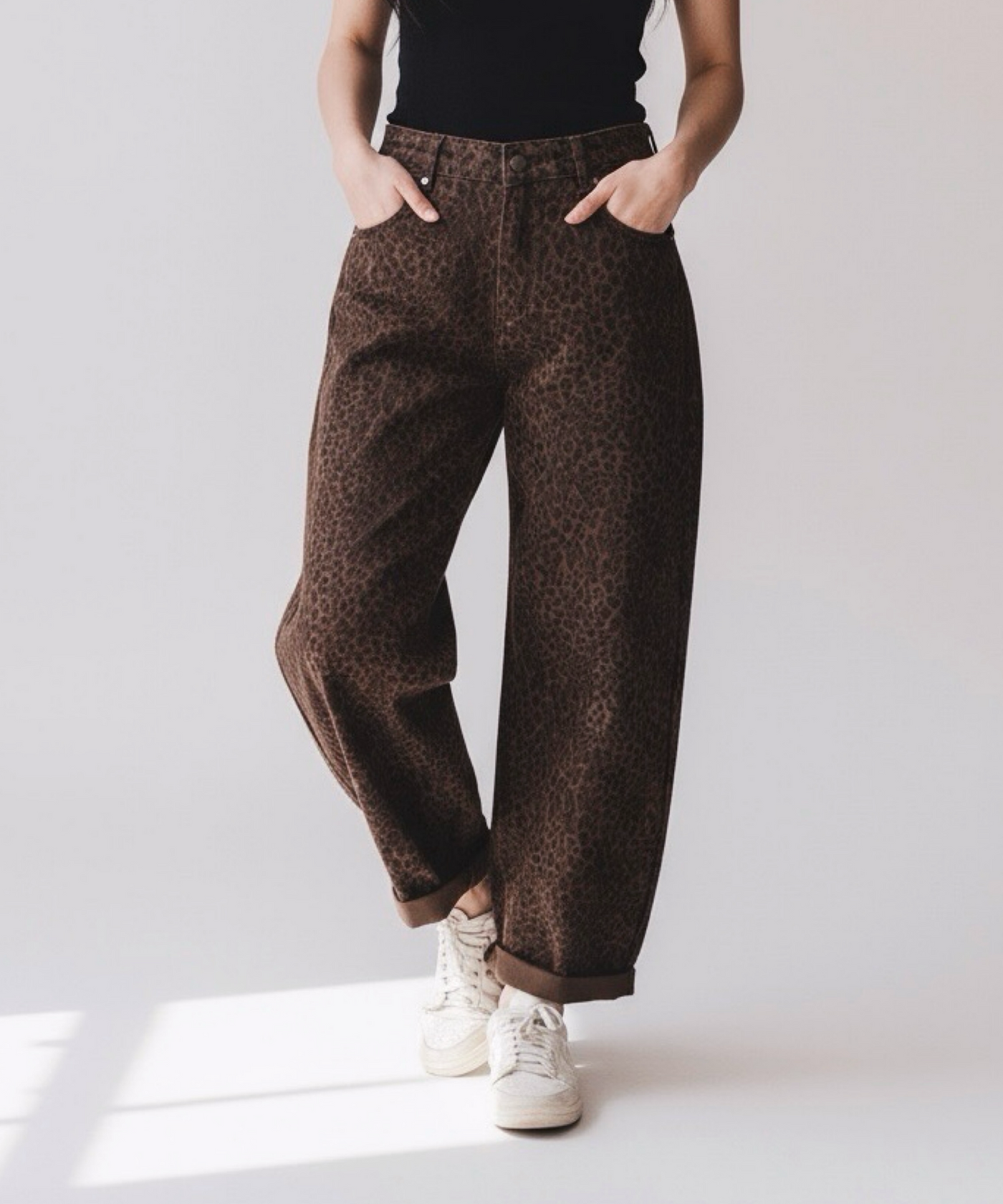 Stretch Balloon Jeans Aleno Leo Braun Ladypolitan ♡