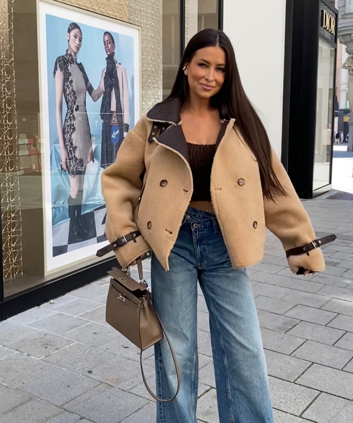 Teddy Fell Jacke Ella Camel Ladypolitan ♡