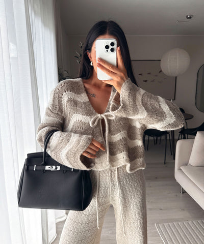 Strickhose Lilya Uni Beige Ladypolitan ♡