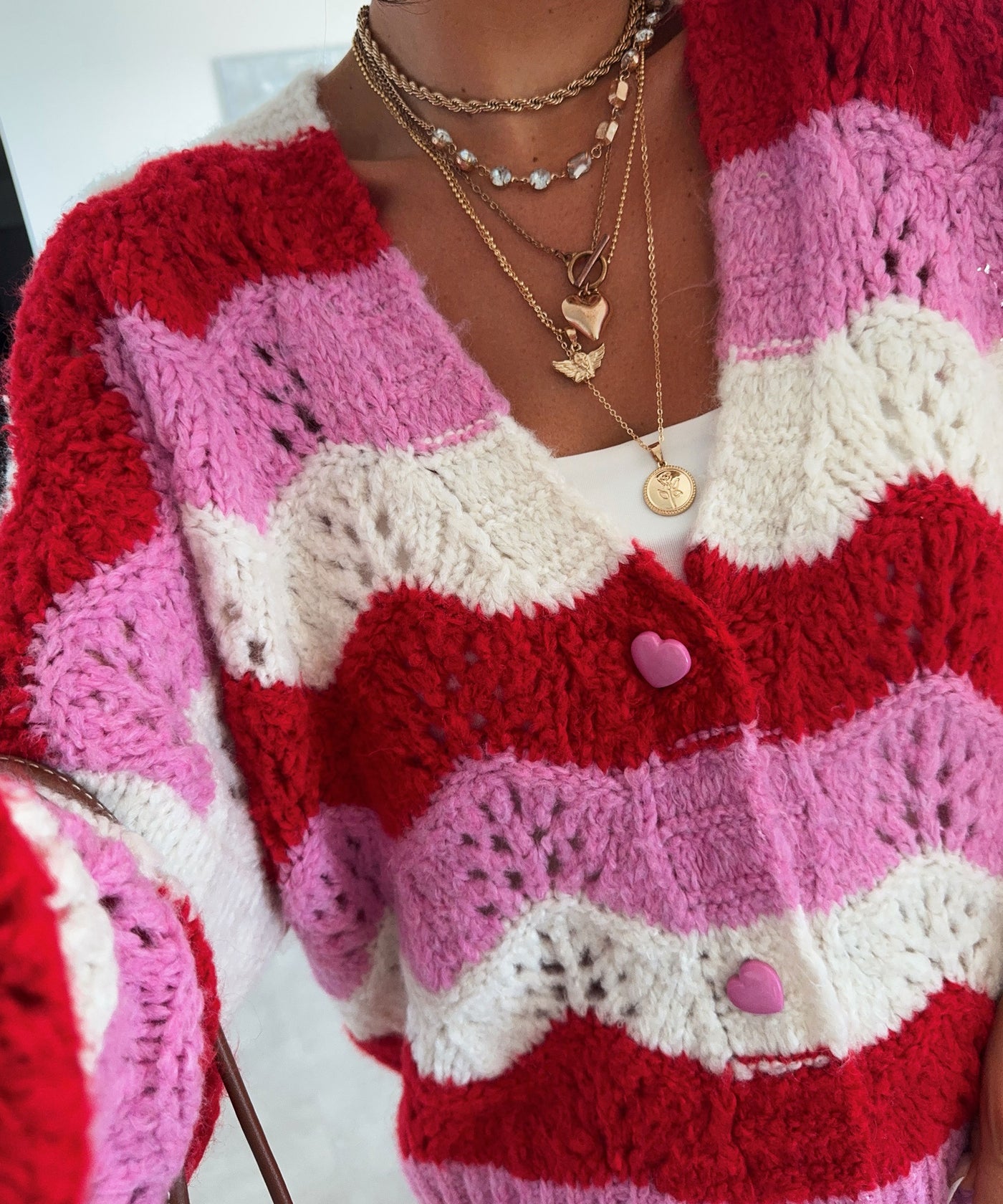 Cardigan Sana Rot Ladypolitan ♡