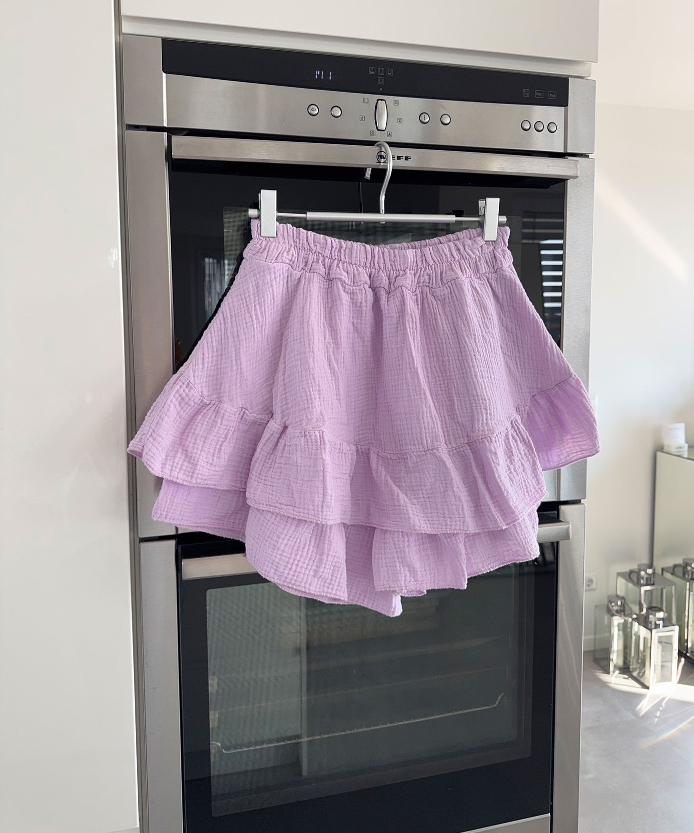 Musselin Hosenrock Alexis Lila Ladypolitan ♡