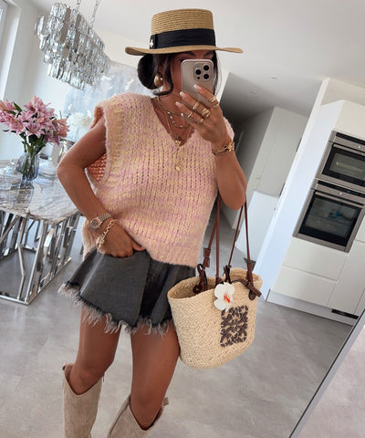 Strickshirt Clea Gelb Ladypolitan ♡