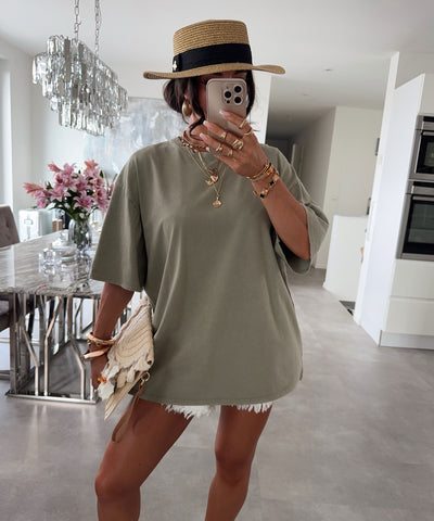 Baumwoll T-Shirt Blaire Matcha Ladypolitan ♡