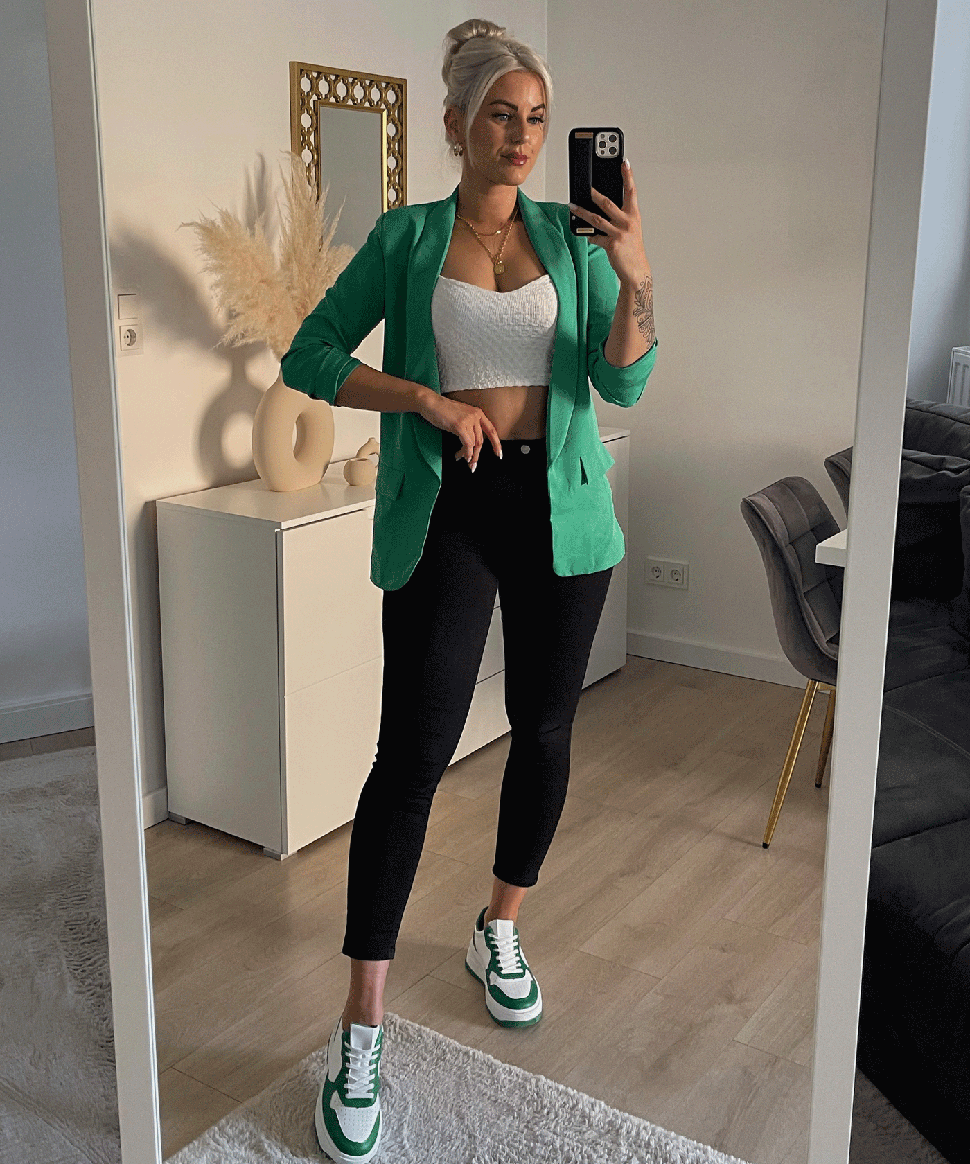 Blazer Mykonos Grün  Ladypolitan - Fashion Onlineshop für Damen   