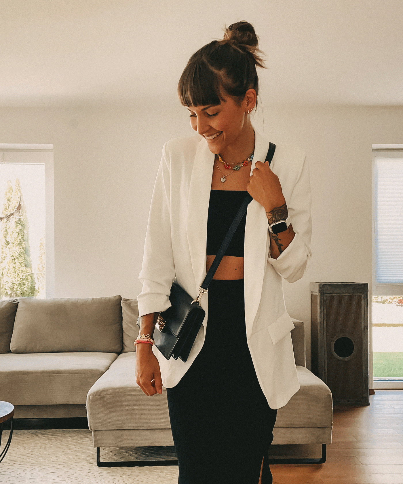 Blazer Mykonos Weiß  Ladypolitan - Fashion Onlineshop für Damen   