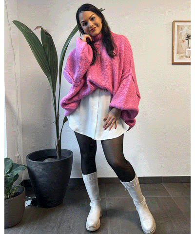 Blusenrock Marta Weiß  Ladypolitan ♡   