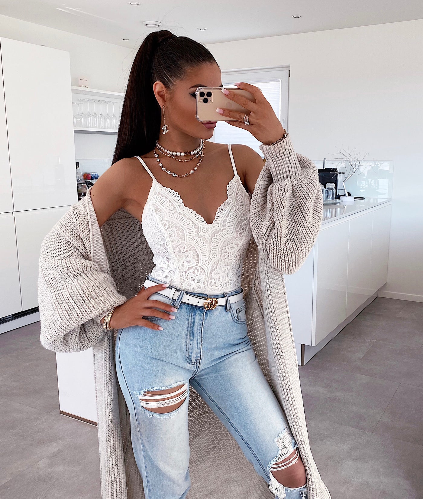 Body Emilia Weiß  Ladypolitan - Fashion Onlineshop für Damen   