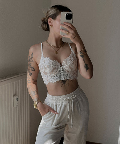 Bralette Audra Weiß Ladypolitan ♡