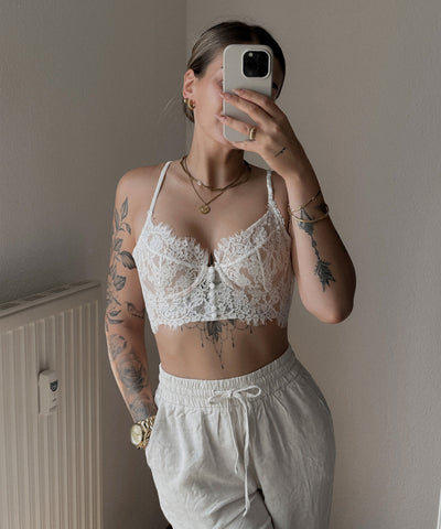 Bralette Audra Weiß Ladypolitan ♡
