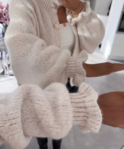 Cardigan Milena Beige  Ladypolitan ♡   