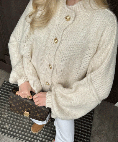 Cardigan Milena Beige  Ladypolitan ♡   