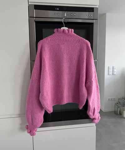Cardigan Milena Fuchsia Pink  Ladypolitan ♡   