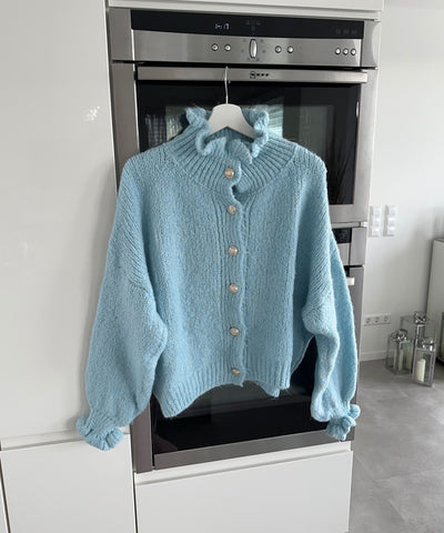 Cardigan Milena Hellblau  Ladypolitan ♡   