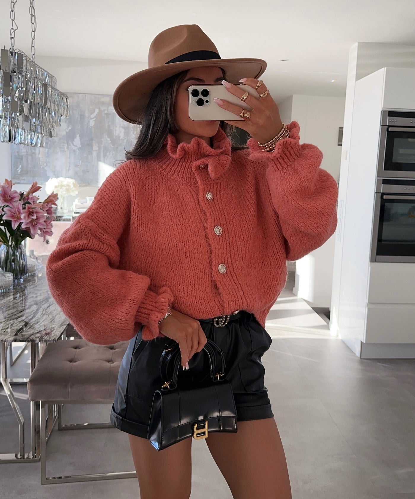 Cardigan Milena Peach  Ladypolitan ♡   