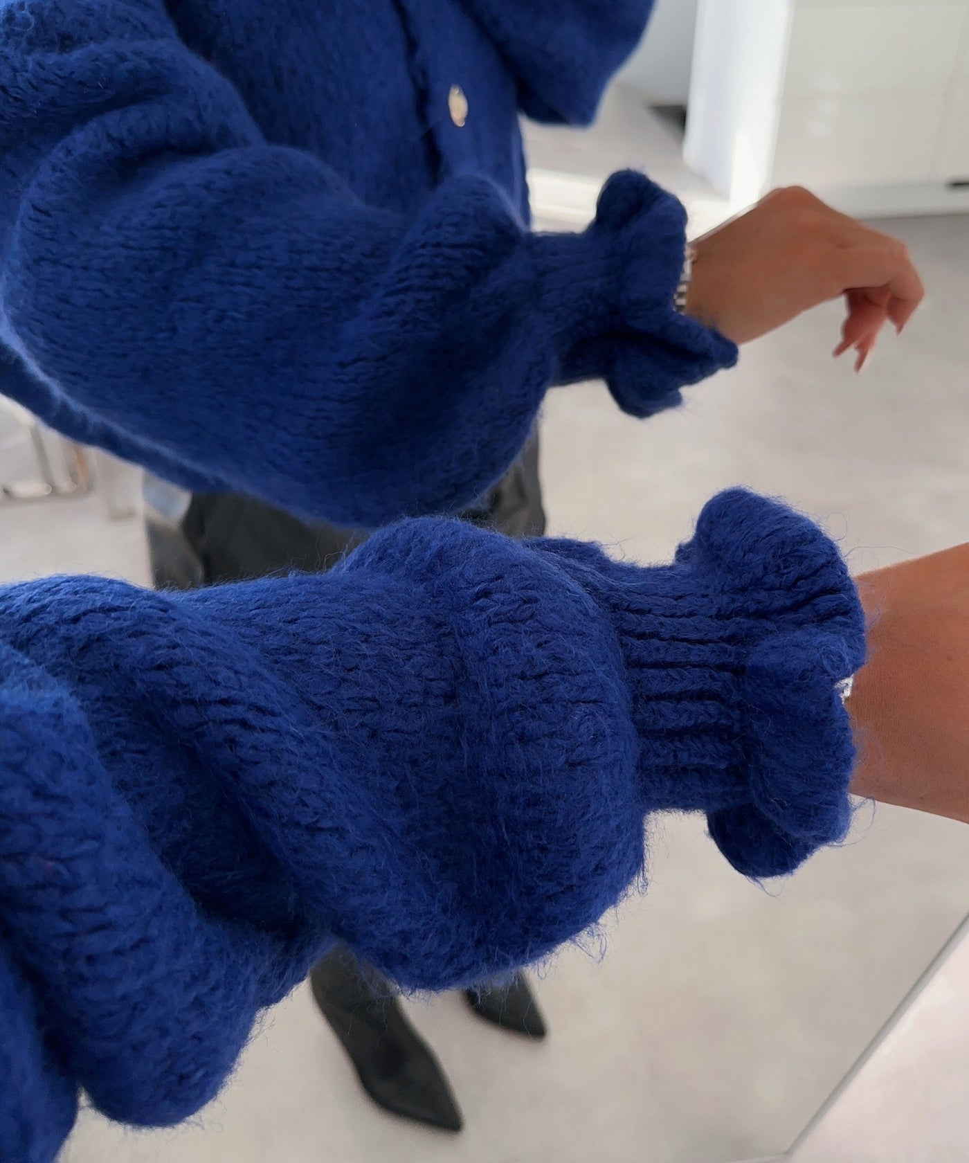 Cardigan Milena Royalblau  Ladypolitan ♡   