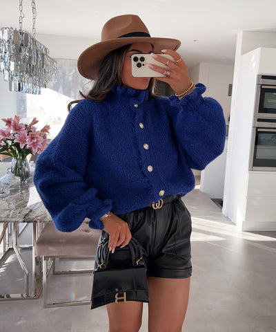 Cardigan Milena Royalblau  Ladypolitan ♡   