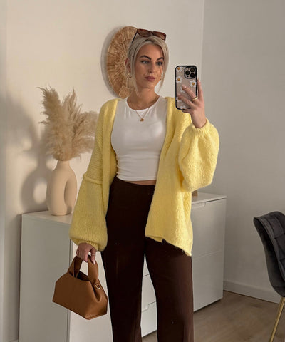Cardigan Ray Gelb Ladypolitan ♡