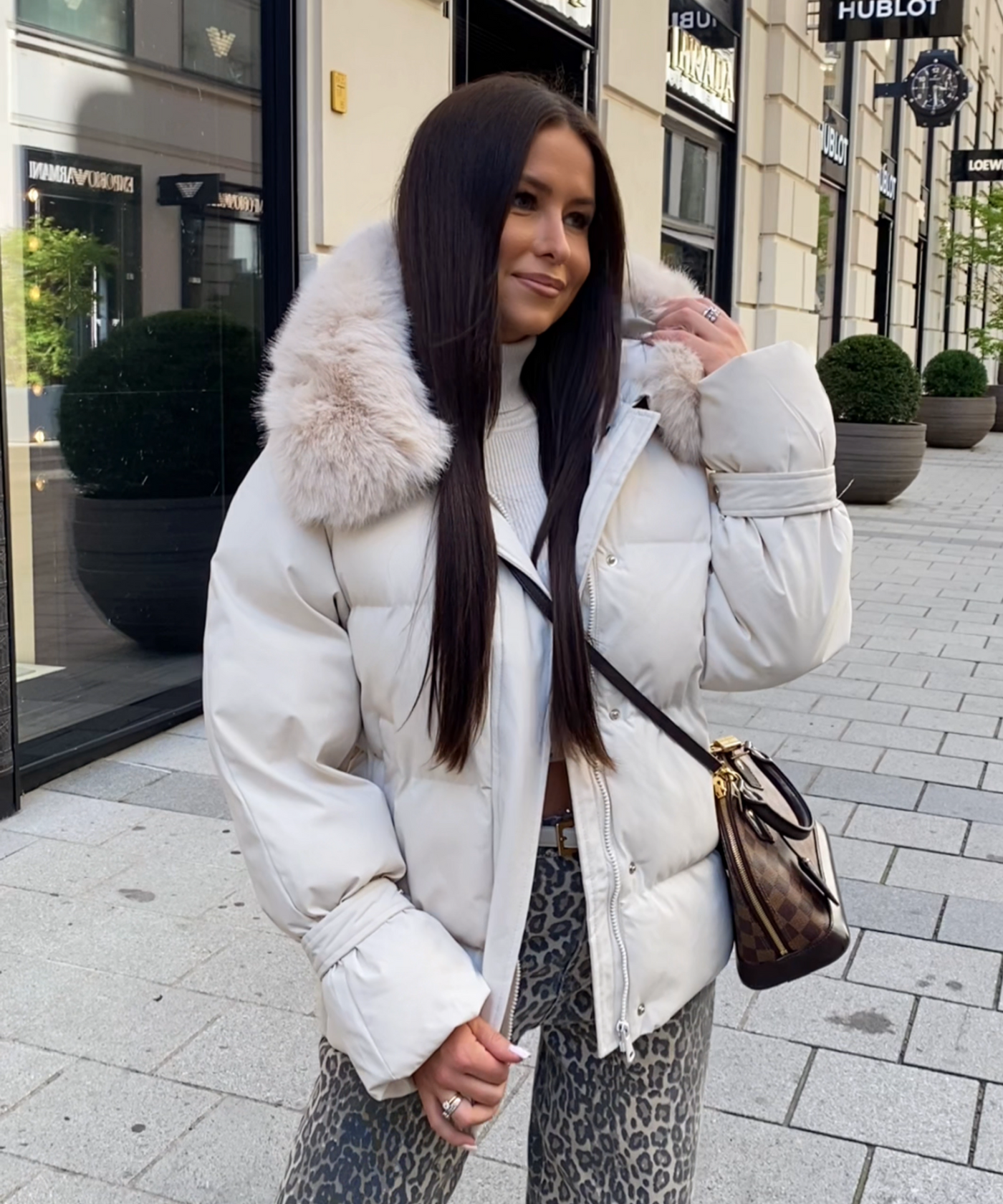 Winterjacke Nia Creme