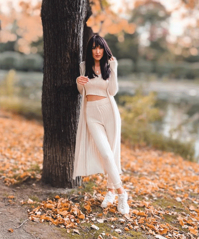 Dreiteiler Macie Beige  Ladypolitan - Fashion Onlineshop für Damen   