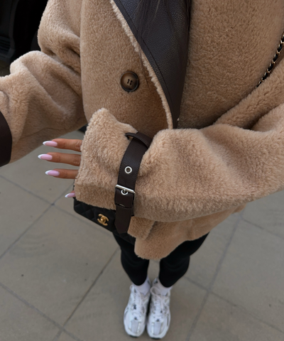 Teddy Fell Jacke Ella Camel Ladypolitan ♡
