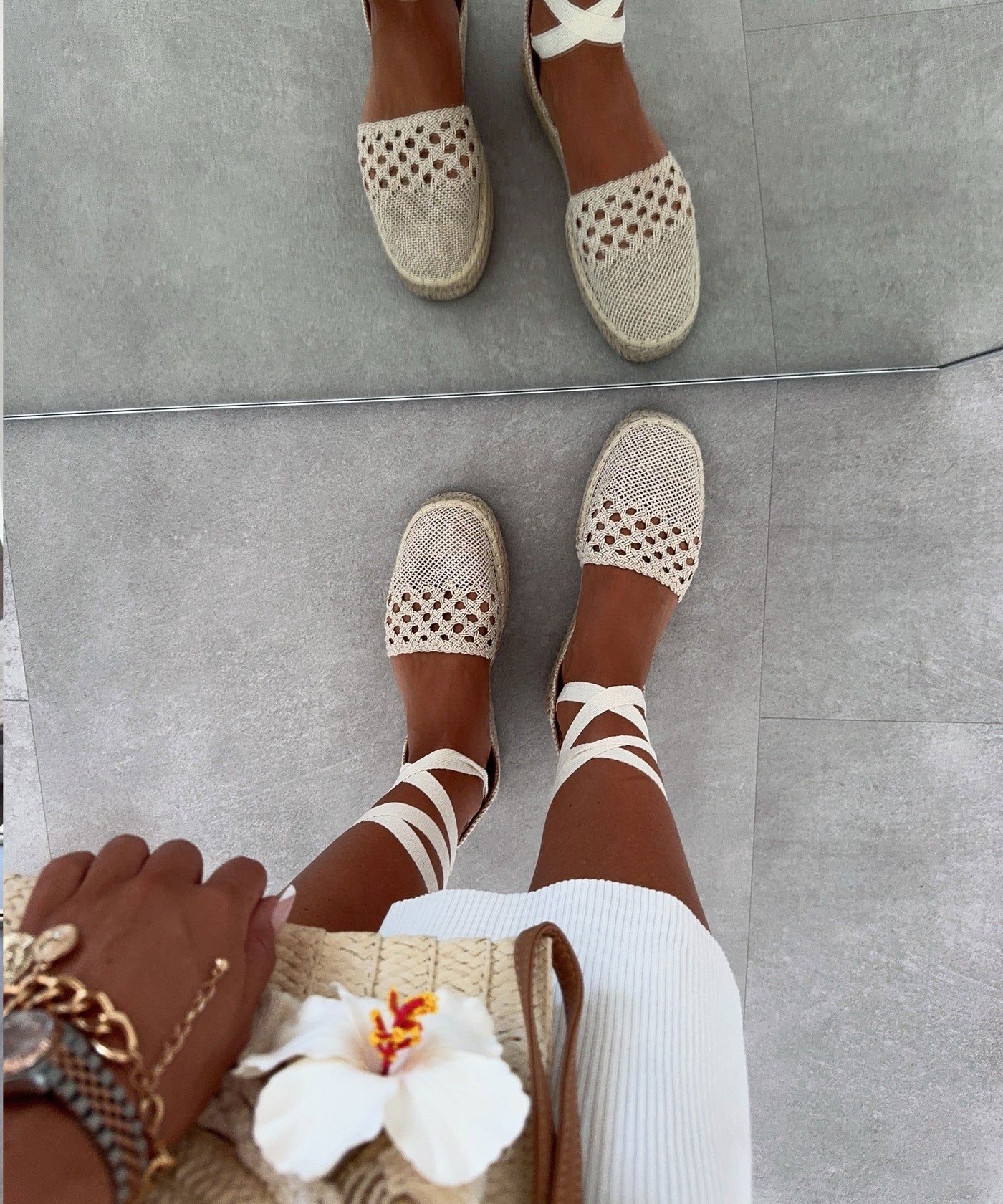 Espadrilles Zinea Beige Ladypolitan ♡