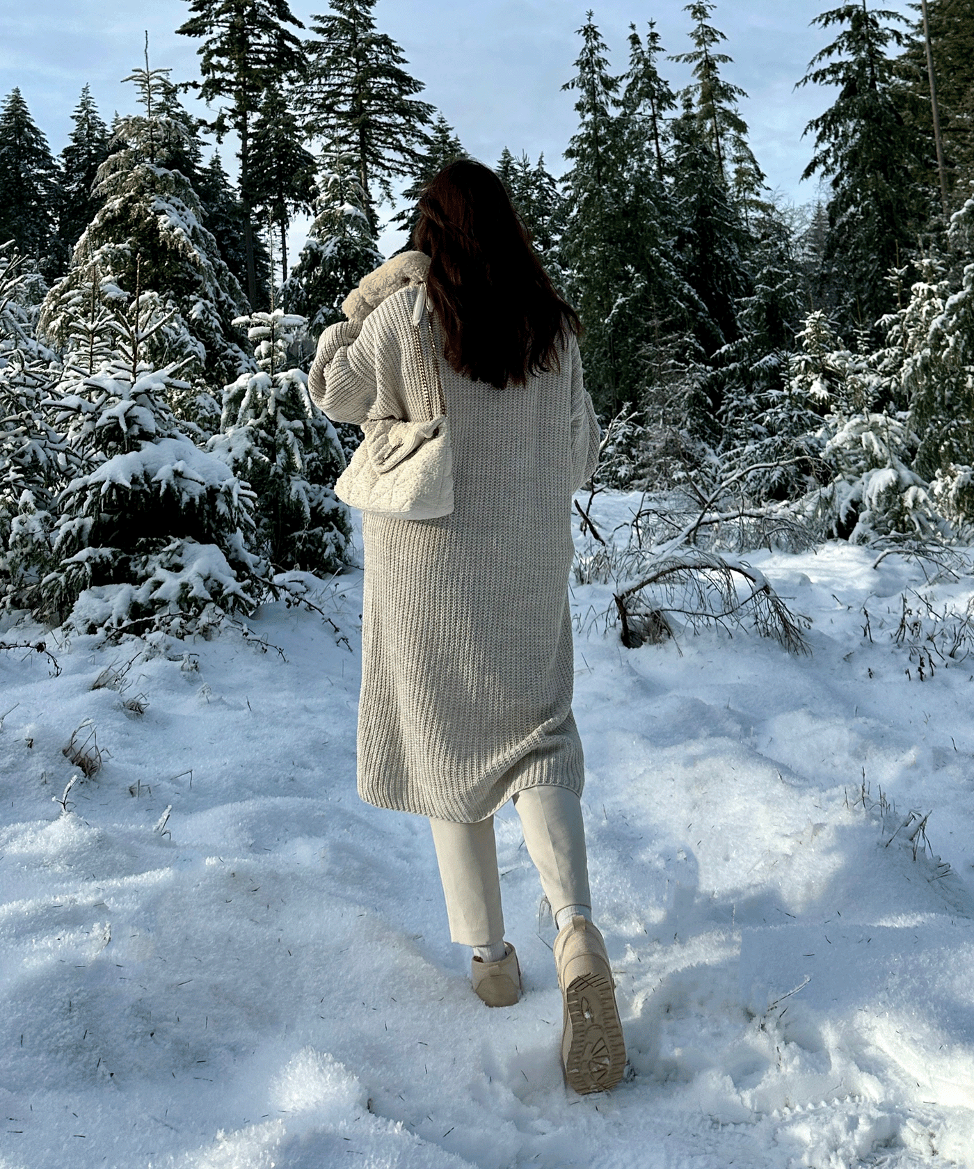Gefütterte Plateau Boots Nina Beige  Ladypolitan ♡   