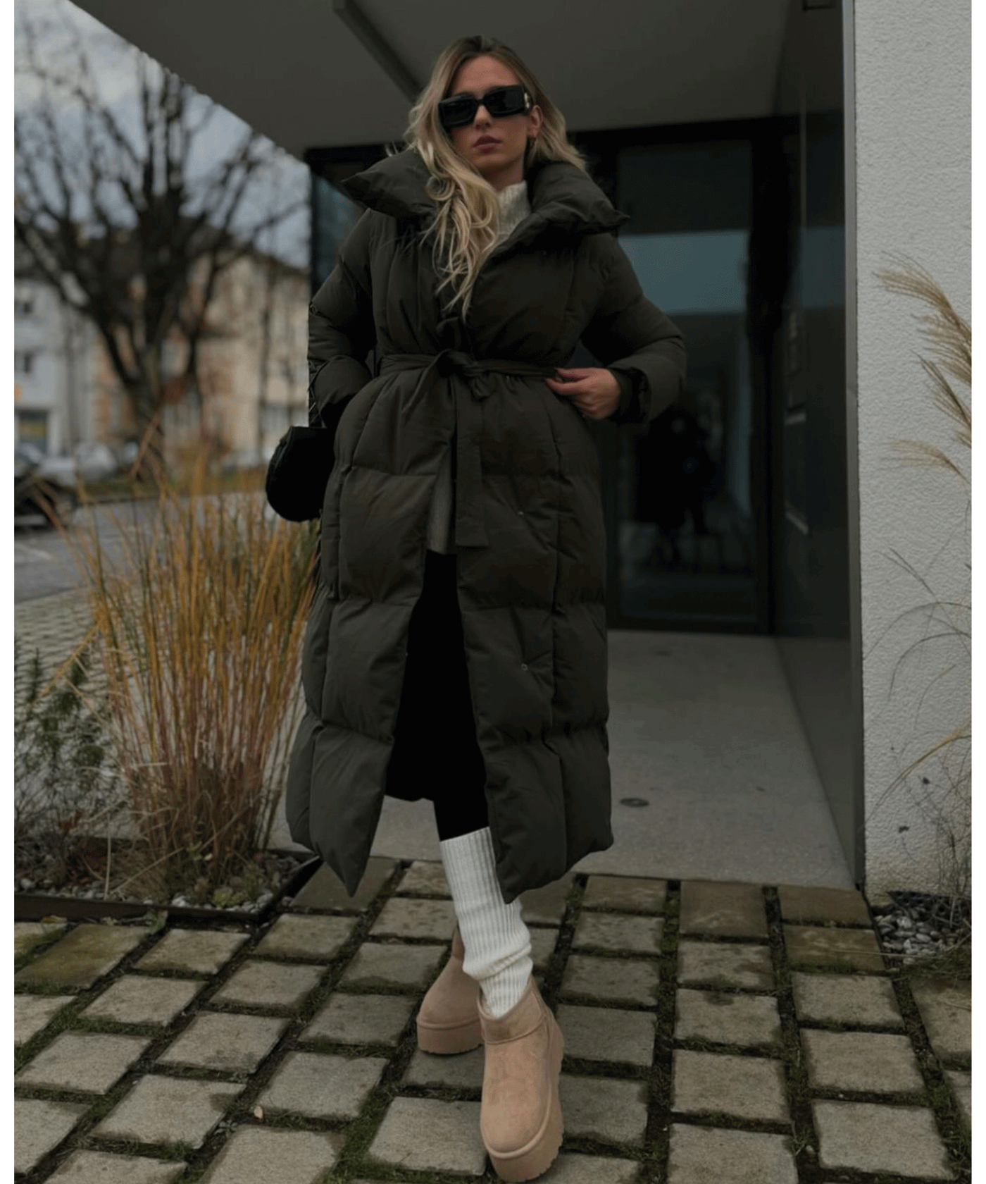 Gefütterte Plateau Boots Nina Camel  Ladypolitan ♡   