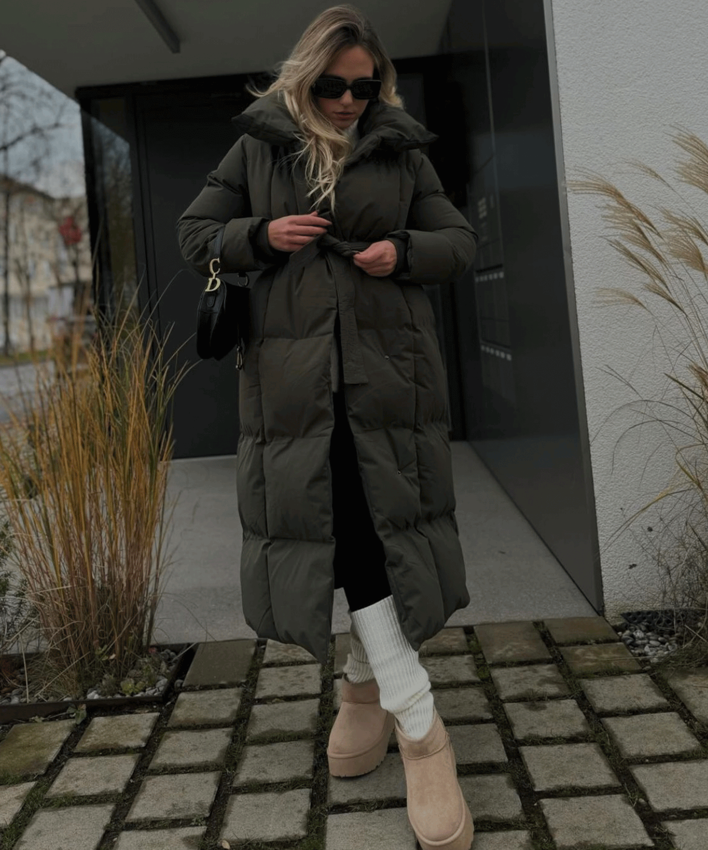 Gefütterte Plateau Boots Nina Camel  Ladypolitan ♡   