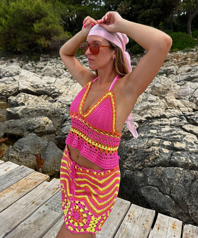 Häkel Set Floria Pink Ladypolitan ♡