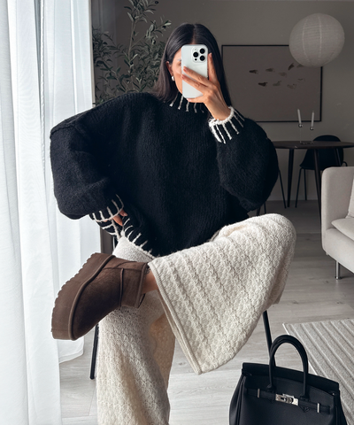 Gefütterte Plateau Boots Nina Dunkelbraun Ladypolitan ♡