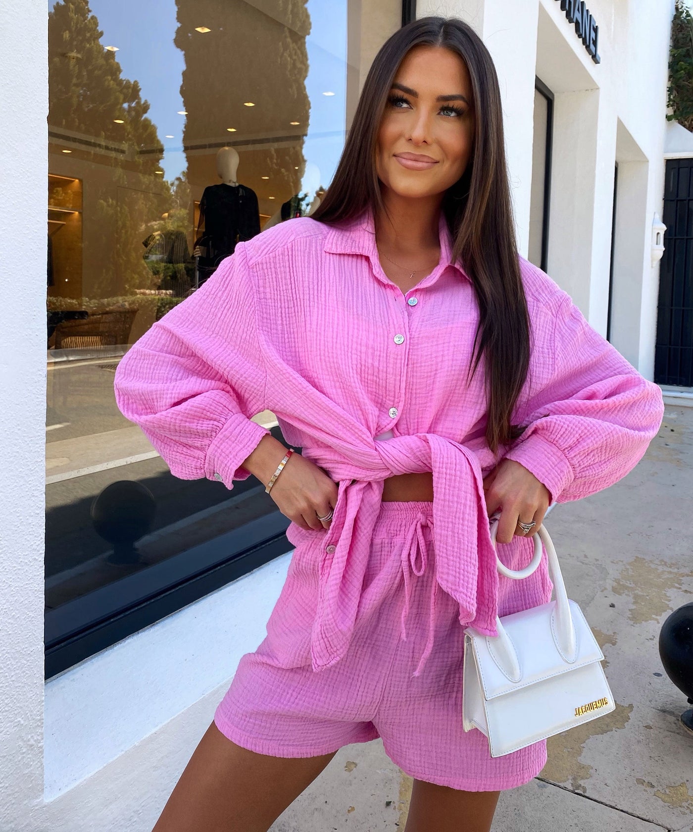 Musselin Shorts Hellpink Ladypolitan ♡