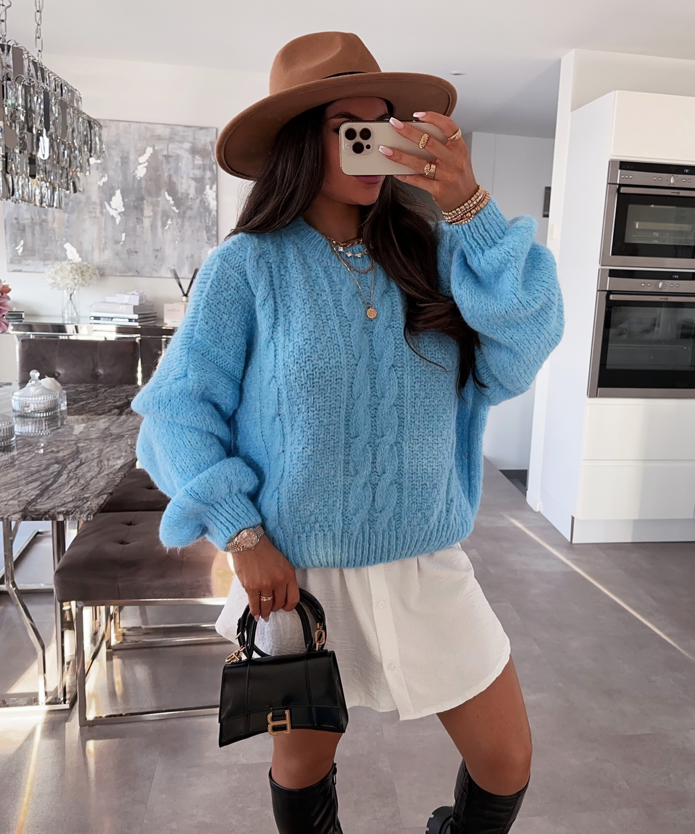 Sweater Leona Blue