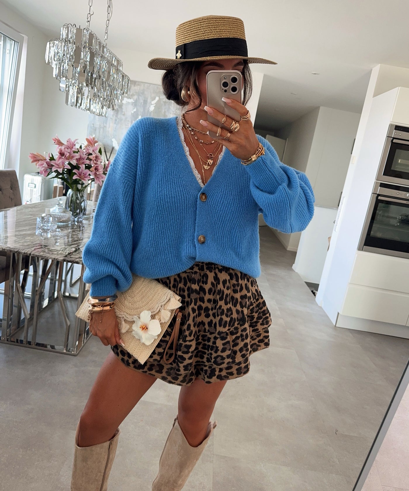 Jäckchen Jade Blau Ladypolitan - Fashion Onlineshop für Damen
