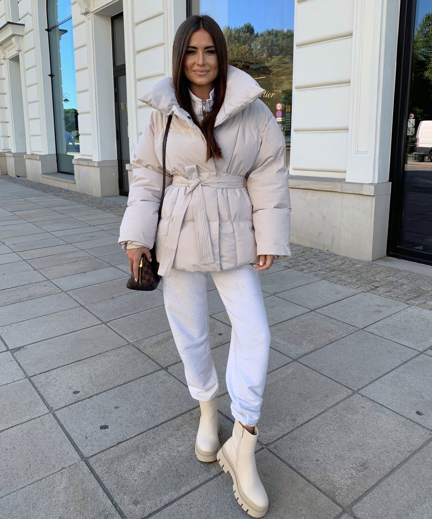 Jacke Kyleih Kurz Beige  Ladypolitan - Fashion Onlineshop für Damen   