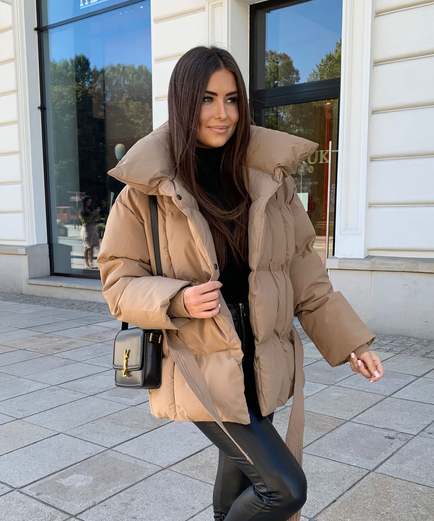 Jacke Kyleih Kurz Camel  Ladypolitan - Fashion Onlineshop für Damen   
