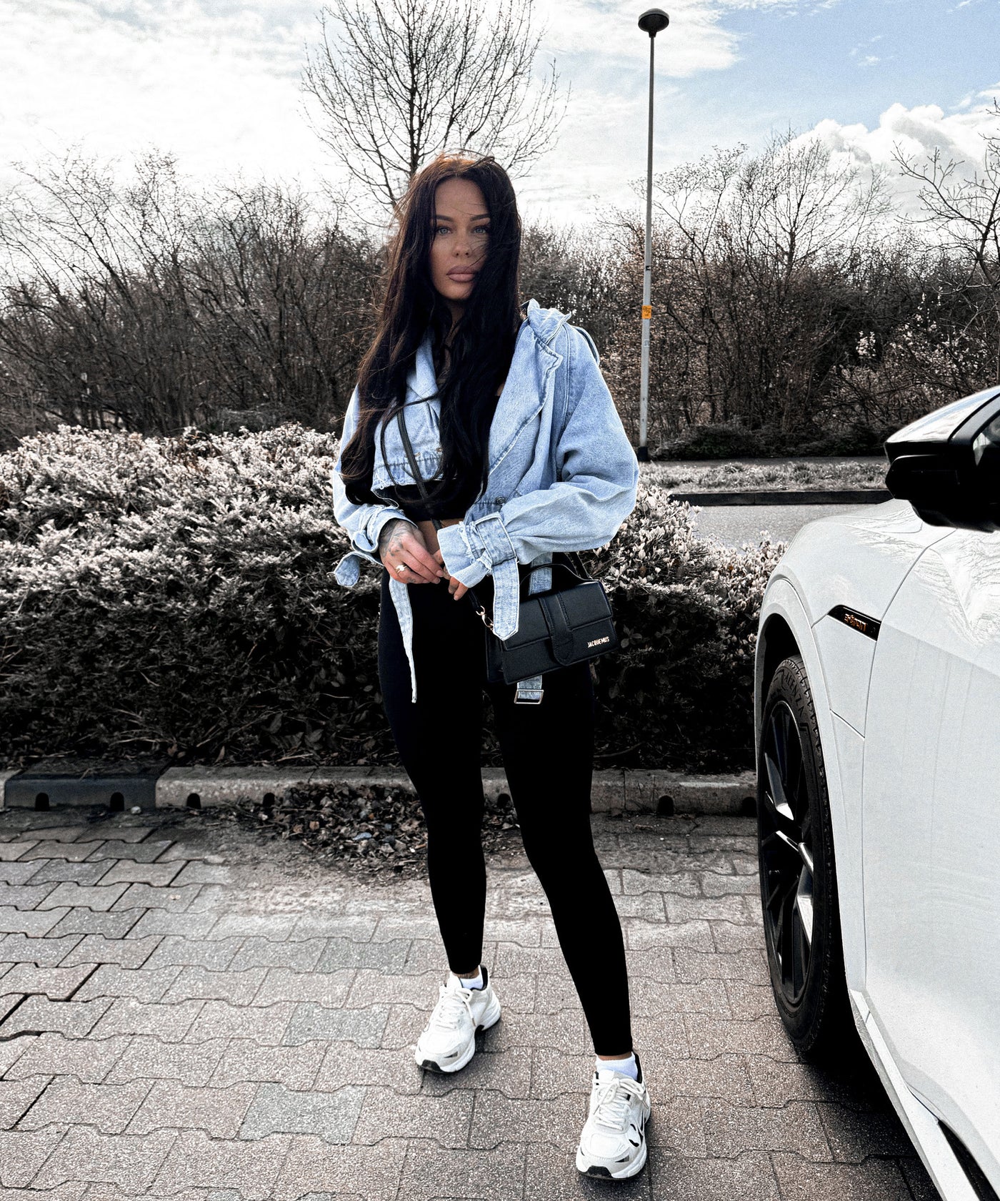 Jeans Trenchjacke Cia Blau Ladypolitan ♡