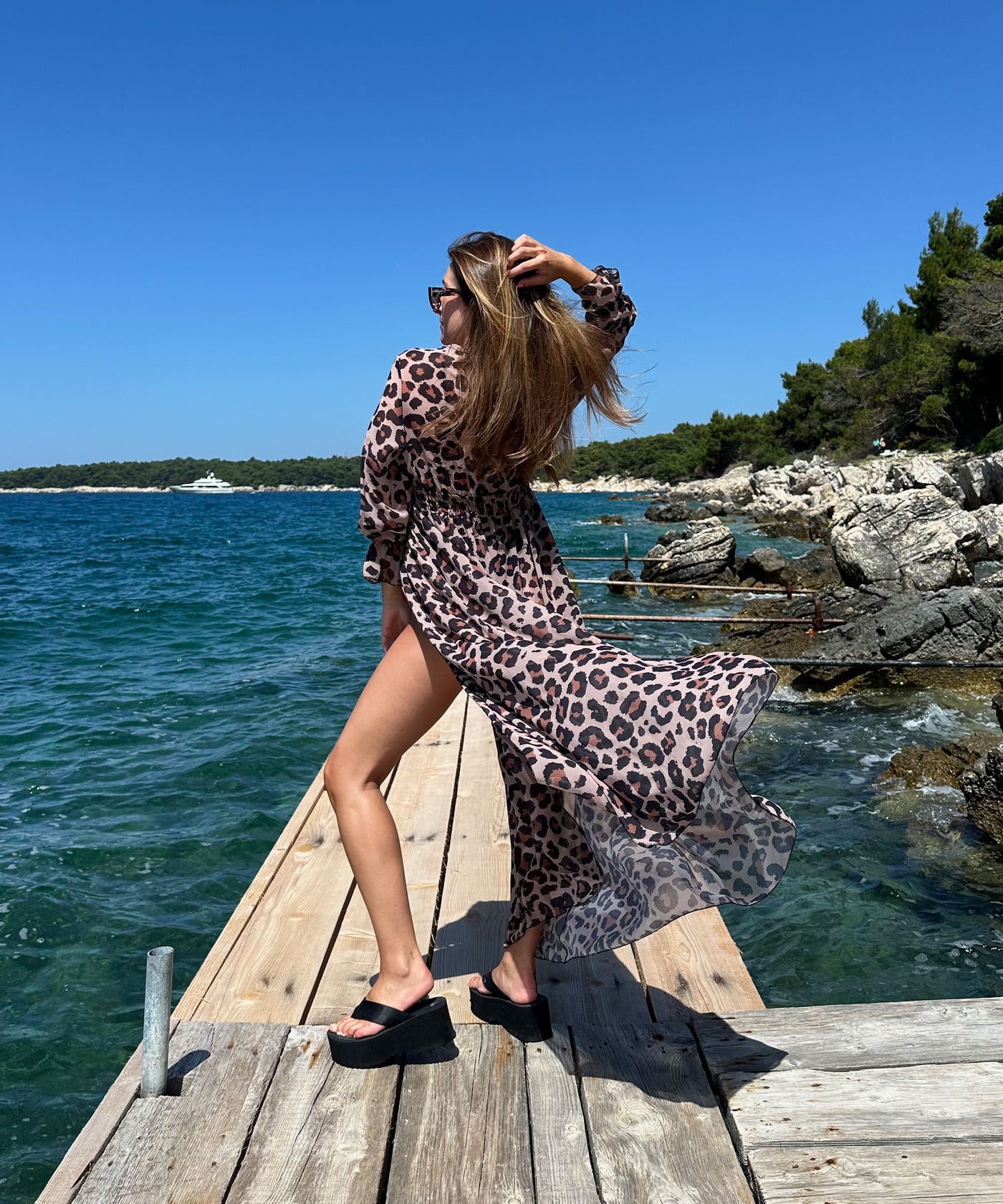 Kimono Mira Leo Ladypolitan - Fashion Onlineshop für Damen