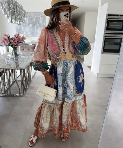 Kleid Adonis Lang Bunt  Ladypolitan ♡   