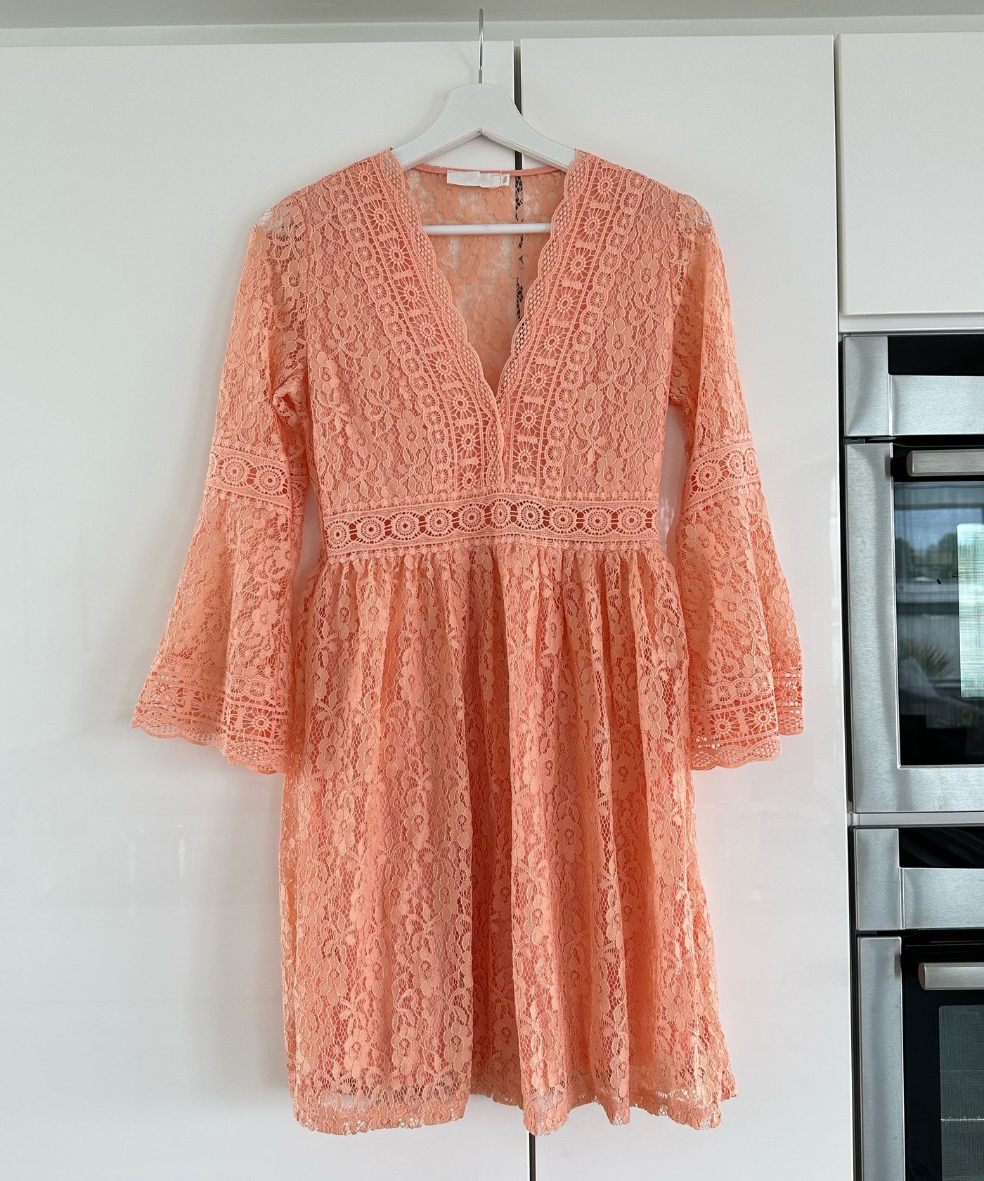 Kleid Caroline Orange  Ladypolitan - Fashion Onlineshop für Damen   