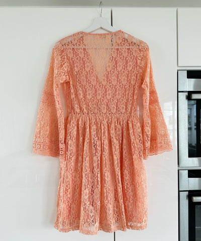 Kleid Caroline Orange  Ladypolitan - Fashion Onlineshop für Damen   