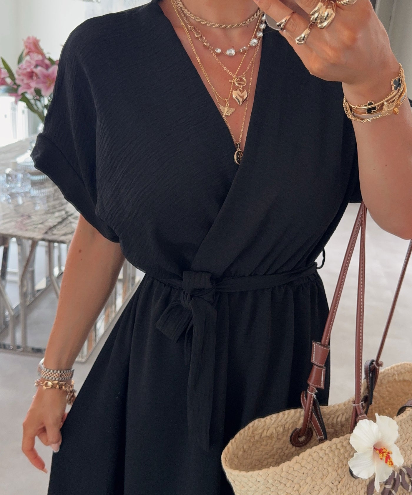 Kleid Enja Schwarz Ladypolitan ♡