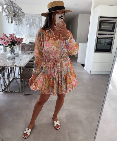 Kleid Flora Orange  Ladypolitan ♡   